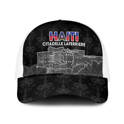 Afro-Haitians Pride Mesh Trucker Cap Citadelle Laferriere Veve Vodou - African Pride