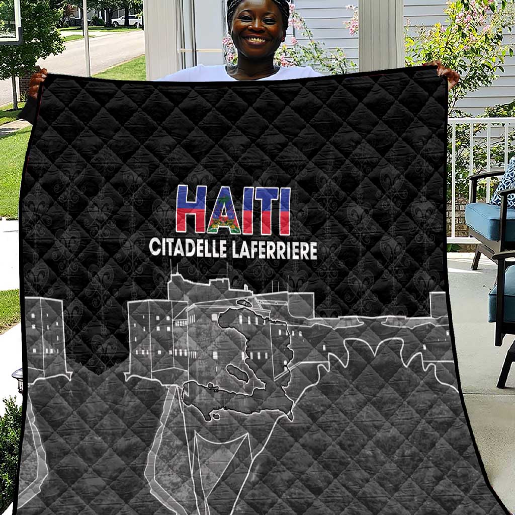 Afro-Haitians Pride Quilt Citadelle Laferriere Veve Vodou - African Pride