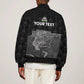 Afro-Haitians Pride Personalized Sleeve Zip Bomber Jacket Citadelle Laferriere Veve Vodou - African Pride