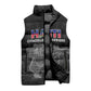 Afro-Haitians Pride Personalized Sleeveless Puffer Jacket Citadelle Laferriere Veve Vodou