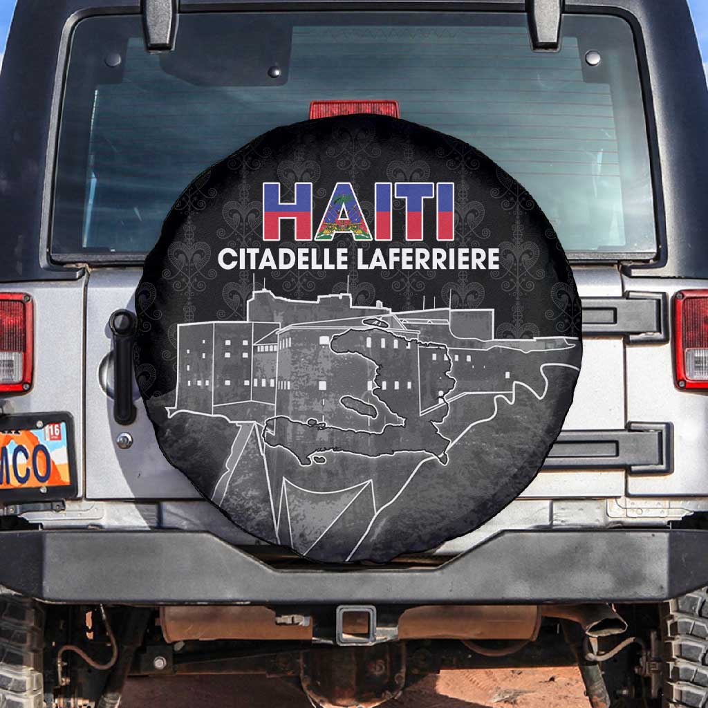Afro-Haitians Pride Spare Tire Cover Citadelle Laferriere Veve Vodou - African Pride