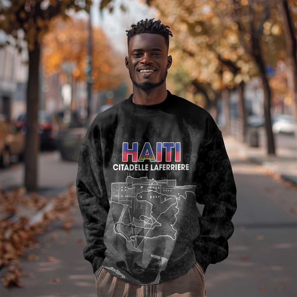 Afro-Haitians Pride Personalized Sweatshirt Citadelle Laferriere Veve Vodou - African Pride