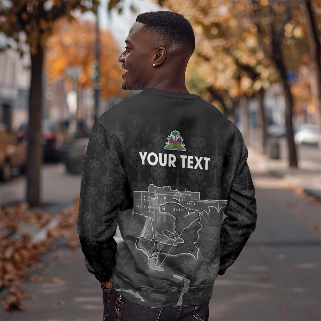 Afro-Haitians Pride Personalized Sweatshirt Citadelle Laferriere Veve Vodou - African Pride