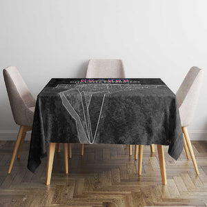 Afro-Haitians Pride Tablecloth Citadelle Laferriere Veve Vodou - African Pride