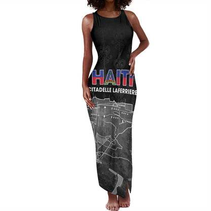 Afro-Haitians Pride Personalized Tank Maxi Dress Citadelle Laferriere Veve Vodou - African Pride
