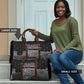 Afro-Haitians Pride Travel Bag Citadelle Laferriere Veve Vodou