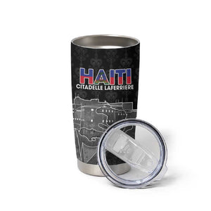 Afro-Haitians Pride Personalized Tumbler Cup Citadelle Laferriere Veve Vodou - African Pride