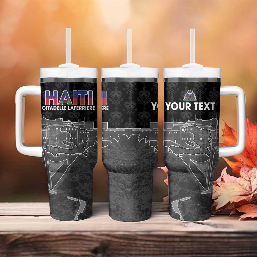 Afro-Haitians Pride Personalized Tumbler With Handle Citadelle Laferriere Veve Vodou - African Pride