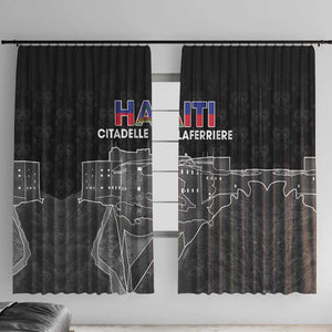 Afro-Haitians Pride Window Curtain Citadelle Laferriere Veve Vodou - African Pride