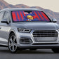 Haiti Football 2026 Auto Sun Shade Les Grenadiers Voodoo Veve Pride