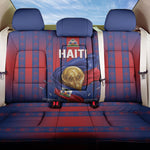 Haiti Football 2026 Back Car Seat Cover Les Grenadiers Voodoo Veve Pride