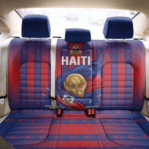 Haiti Football 2026 Back Car Seat Cover Les Grenadiers Voodoo Veve Pride