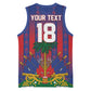 Custom Haiti Football 2026 Basketball Jersey Les Grenadiers Voodoo Veve Pride