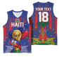 Custom Haiti Football 2026 Basketball Jersey Les Grenadiers Voodoo Veve Pride