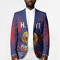 Custom Haiti Football 2026 Blazer Les Grenadiers Voodoo Veve Pride