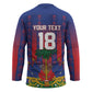 Custom Haiti Football 2026 Hockey Jersey Les Grenadiers Voodoo Veve Pride
