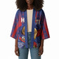 Custom Haiti Football 2026 Kimono Les Grenadiers Voodoo Veve Pride