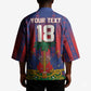 Custom Haiti Football 2026 Kimono Les Grenadiers Voodoo Veve Pride