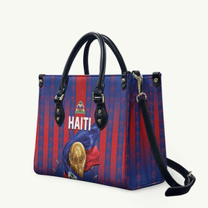 Haiti Football 2026 Leather Bag Les Grenadiers Voodoo Veve Pride