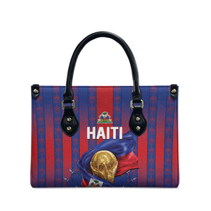 Haiti Football 2026 Leather Bag Les Grenadiers Voodoo Veve Pride