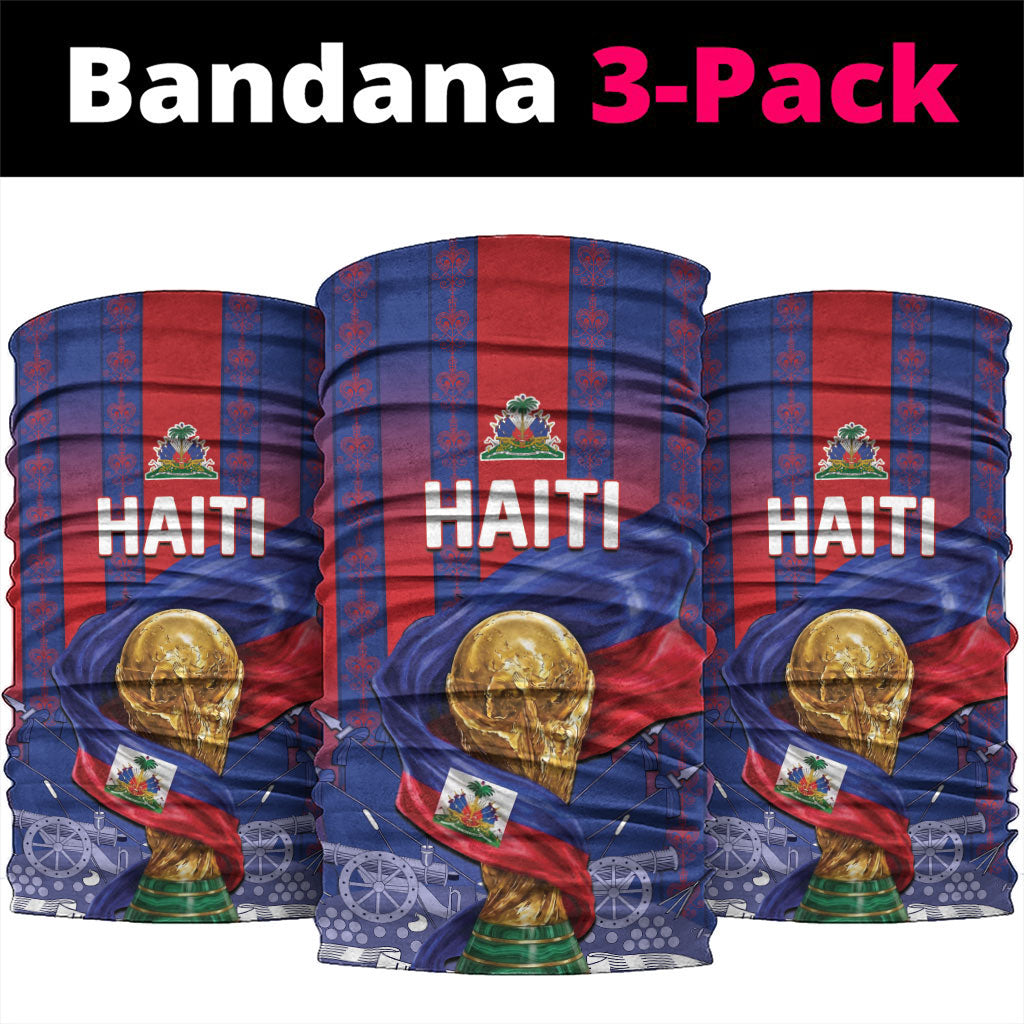 Haiti Football 2026 Neck Gaiter Les Grenadiers Voodoo Veve Pride