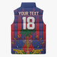 Custom Haiti Football 2026 Sleeveless Puffer Jacket Les Grenadiers Voodoo Veve Pride