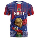 Custom Haiti Football 2026 T shirt Les Grenadiers Voodoo Veve Pride