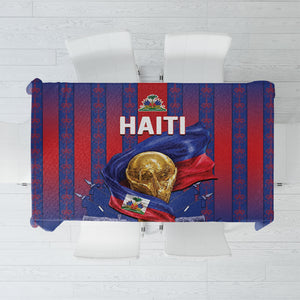 Haiti Football 2026 Tablecloth Les Grenadiers Voodoo Veve Pride