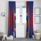 Haiti Football 2026 Window Curtain Les Grenadiers Voodoo Veve Pride