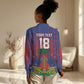 Custom Haiti Football 2026 Women Casual Shirt Les Grenadiers Voodoo Veve Pride