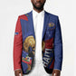 Personalized Haiti Football Champions Blazer National Pride Gold Trophy
