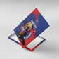 Personalized Haiti Football Champions Canvas Wall Art National Pride Gold Trophy