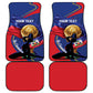 Personalized Haiti Football Champions Car Mats National Pride Gold Trophy
