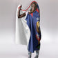 Personalized Haiti Football Champions Hooded Blanket National Pride Gold Trophy