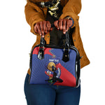 Personalized Haiti Football Champions Shoulder Handbag National Pride Gold Trophy