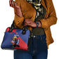 Personalized Haiti Football Champions Shoulder Handbag National Pride Gold Trophy