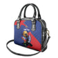 Personalized Haiti Football Champions Shoulder Handbag National Pride Gold Trophy