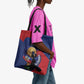 Personalized Haiti Football Champions Tote Bag National Pride Gold Trophy