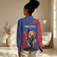 Personalized Haiti Football Champions Women Casual Shirt National Pride Gold Trophy