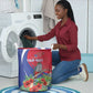 Personalized Afro-Haitians Laundry Basket Hispaniolan Trogon Sporty Style - African Pride