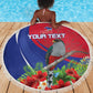 Personalized Afro-Haitians Beach Blanket Hispaniolan Trogon Sporty Style - African Pride