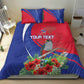 Personalized Afro-Haitians Bedding Set Hispaniolan Trogon Sporty Style - African Pride