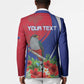 Personalized Afro-Haitians Blazer Hispaniolan Trogon Sporty Style