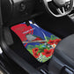 Personalized Afro-Haitians Car Mats Hispaniolan Trogon Sporty Style - African Pride