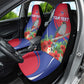 Personalized Afro-Haitians Car Seat Cover Hispaniolan Trogon Sporty Style - African Pride