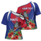 Personalized Afro-Haitians Cross Shoulder Shirt Hispaniolan Trogon Sporty Style