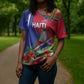 Personalized Afro-Haitians Cross Shoulder Shirt Hispaniolan Trogon Sporty Style