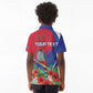 Personalized Afro-Haitians Kid Polo Shirt Hispaniolan Trogon Sporty Style - African Pride