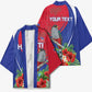Personalized Afro-Haitians Kimono Hispaniolan Trogon Sporty Style