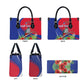 Personalized Afro-Haitians Leather Bag Hispaniolan Trogon Sporty Style